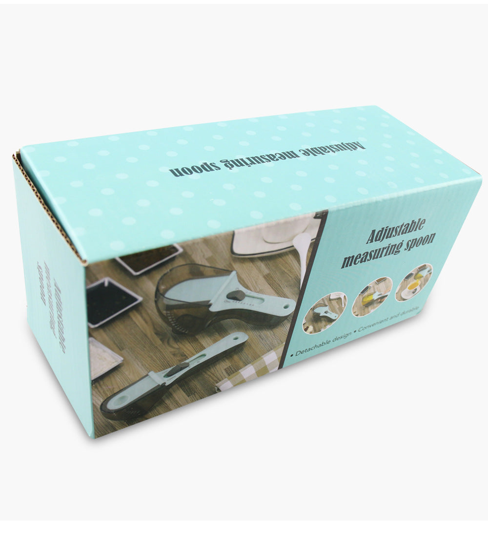 Plastic measuring spoon 2 piece set