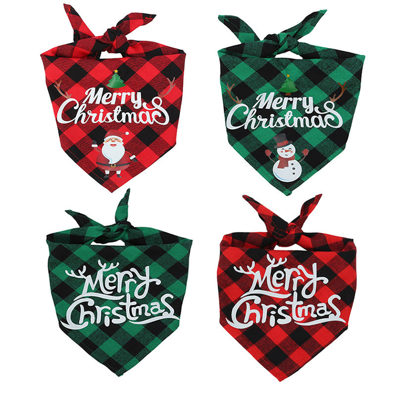 Decorative Pet Bandana for Holidays