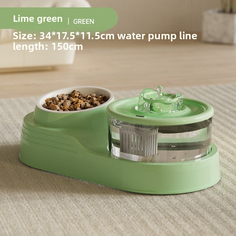 Pet cat water fountain