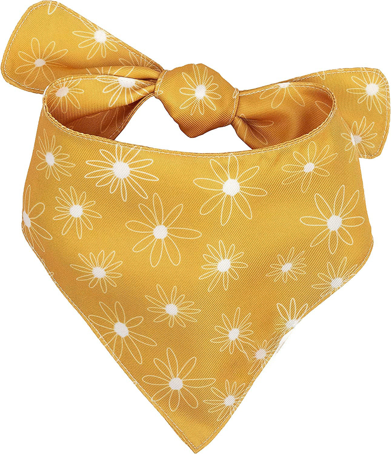 Reversible Polyester Pet Bandana for Dogs, Multiple Patterns and Sizes