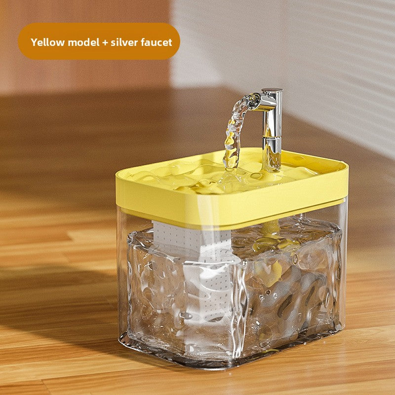 Pet cat water fountain