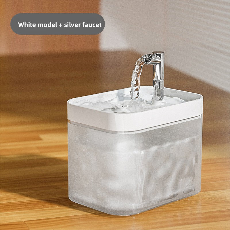 Pet cat water fountain