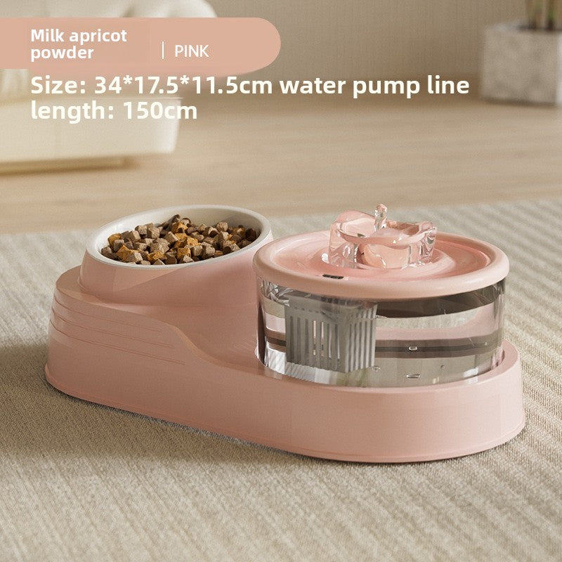 Pet cat water fountain