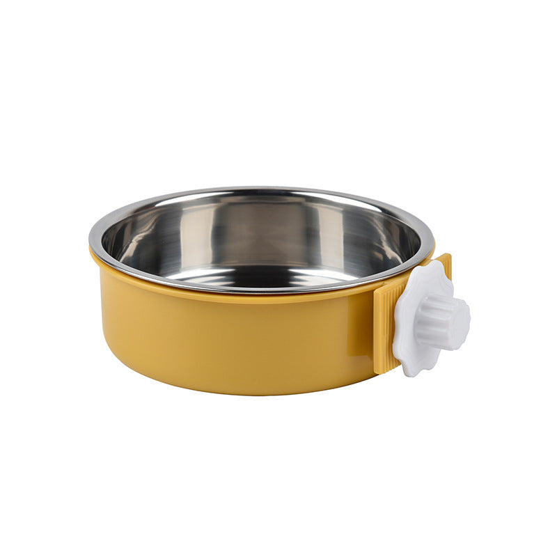 Anti-tipping feeding bowl