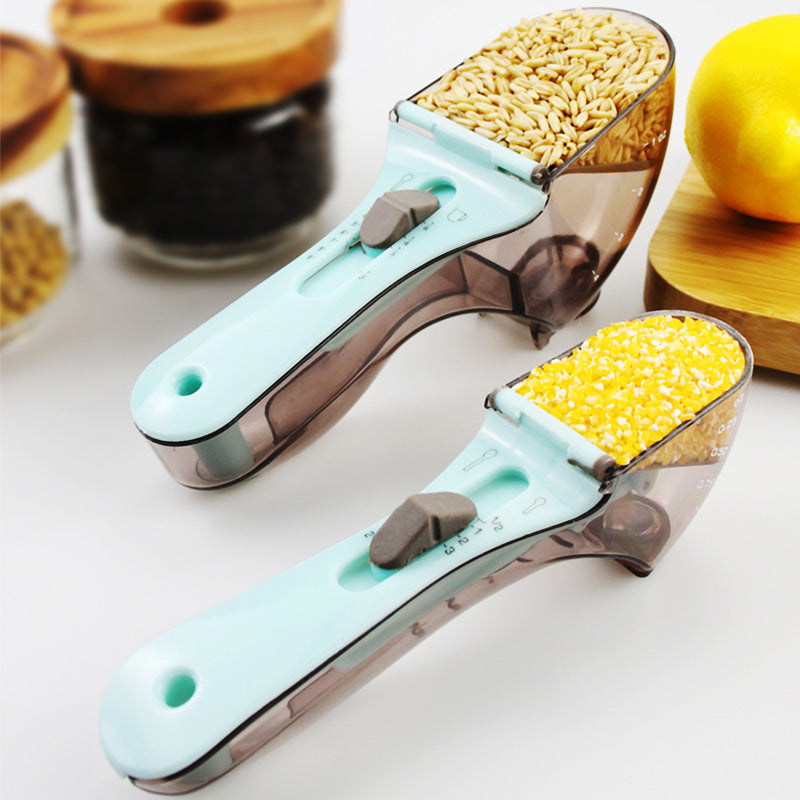 Plastic measuring spoon 2 piece set