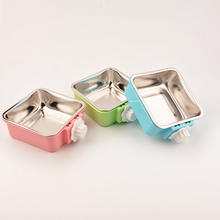 Anti-tipping feeding bowl