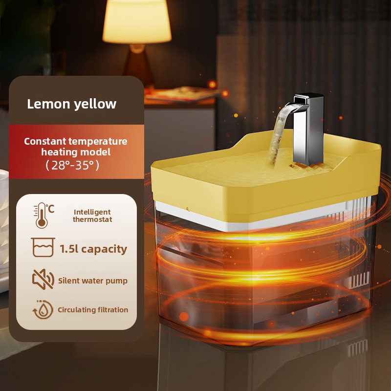 Pet cat water fountain