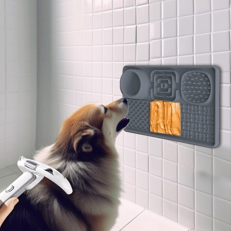 pet licking mat pet food set