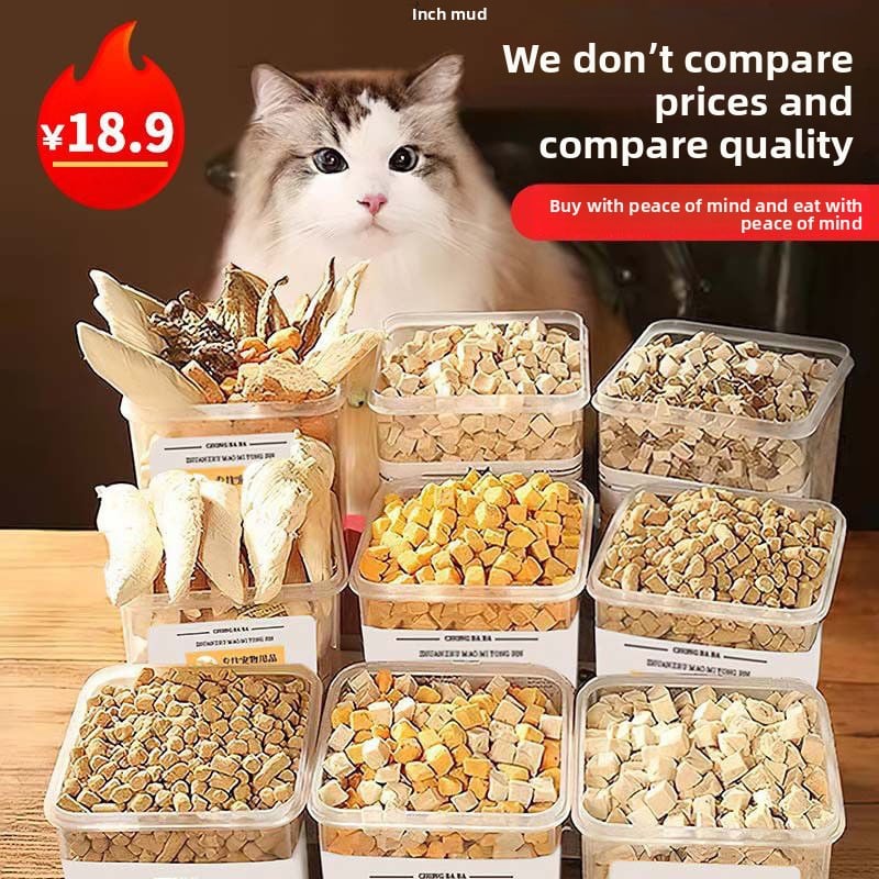 Froze-dried cat treats