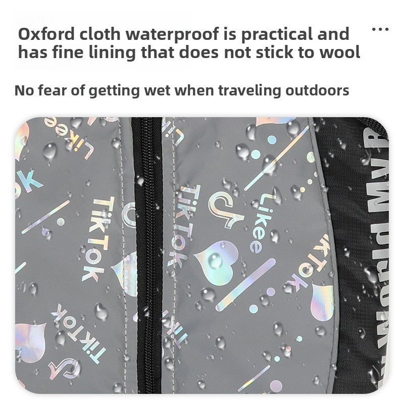 Outdoor windproof and warm pet clothes for large dogs